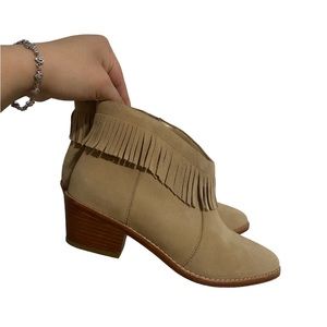 Joie Ankle Booties Makena Suede Boot